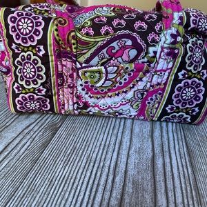 Vera Bradley purple paisley purse